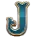 Crazy Pachinko letter J symbol
